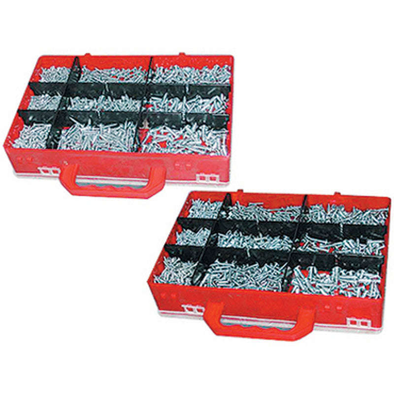 1800 Piece Self Tapping Screw Assortment Set