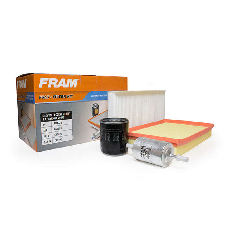 FRAM Filter Kit - Chevrolet Corsa Utility 1.4/1.8, Year: 2010-2011