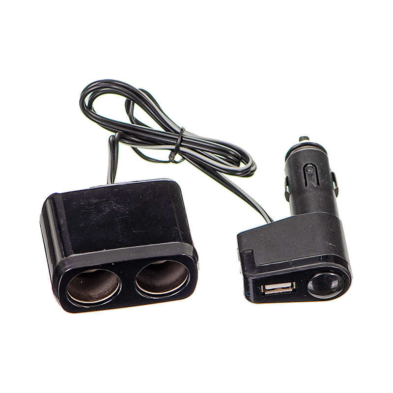 Twin Socket With Usb Port