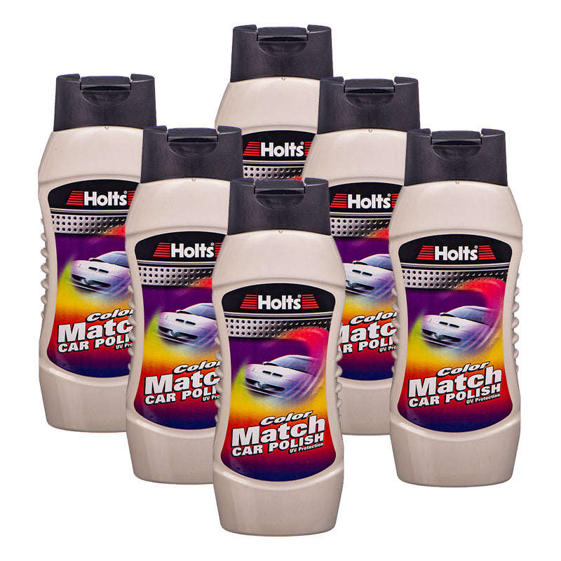Holts Colour Match Car Polish - White (500Ml) -(Pack Size: 6 )