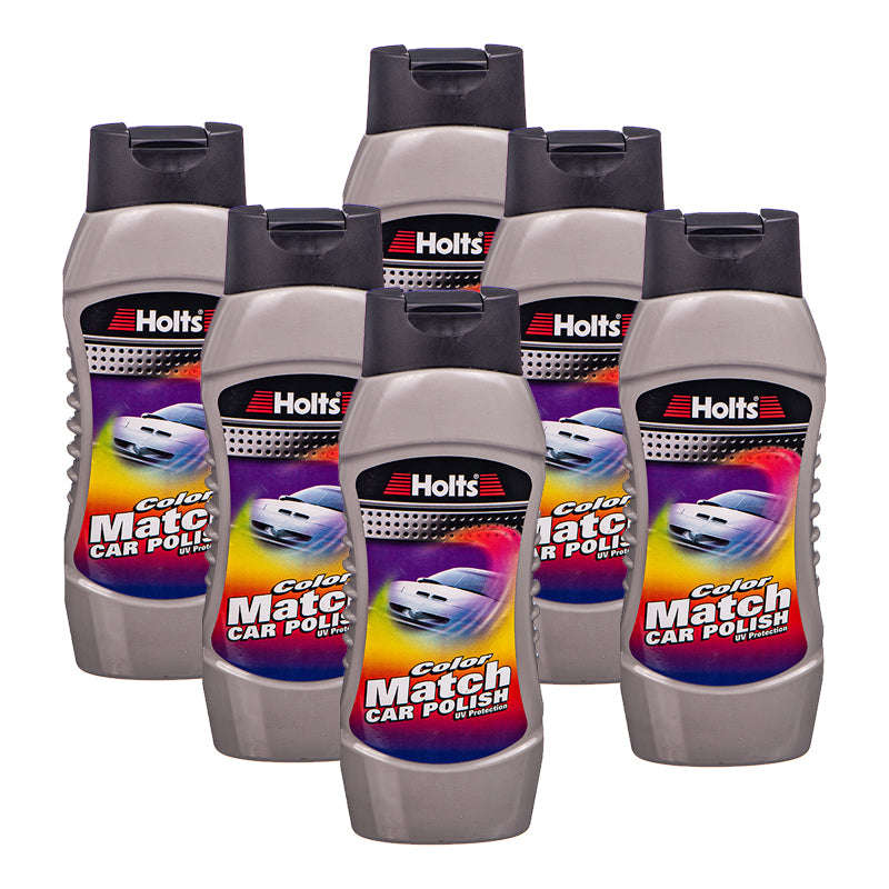 Holts Colour Match Car Polish - Silver (500Ml) -(Pack Size: 6 )