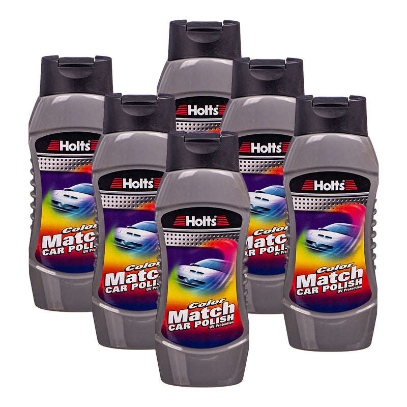 Holts Colour Match Car Polish - Grey (500Ml) -(Pack Size: 6 )