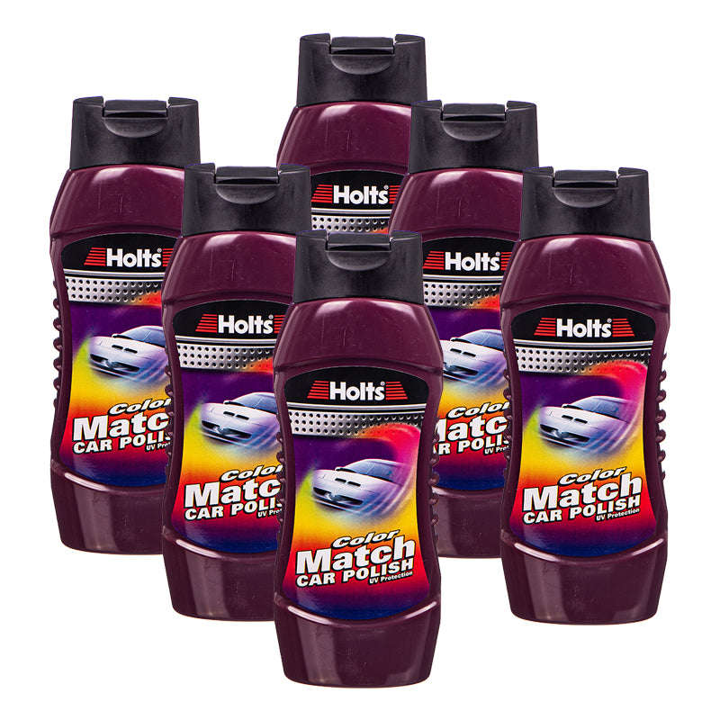 Holts Colour Match Car Polish - Dark Red (500Ml) -(Pack Size: 6 )