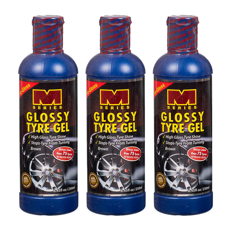 GLOSSY TYRE GEL (PACK OF 3)