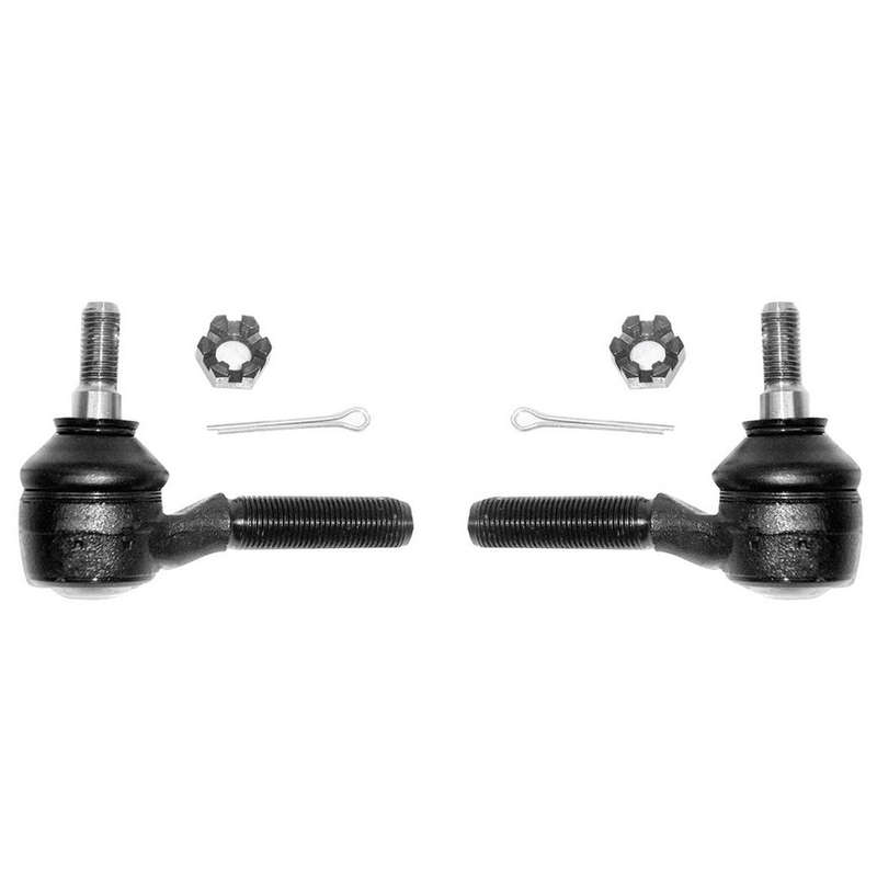TEKNOSA FRONT AXLE OUTER TIE ROD END SET For MITSUBISHI PAJERO [2] 2.0 IO (4G94)(16V 95KW) 00-04