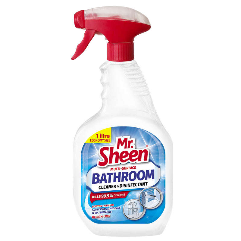 Mr Sheen Multisurface Bathroom Cleaner & Disinfectant 1Lt