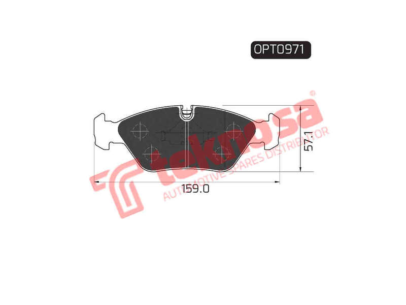 BRAKE DISC - OPT0971 (OPTIMA)
