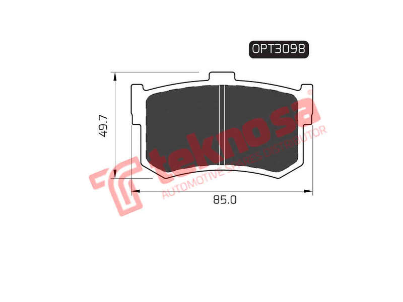 BRAKE PADS - OPT3098 (OPTIMA)