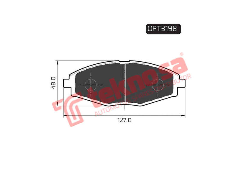 BRAKE PADS - OPT3198 (OPTIMA)