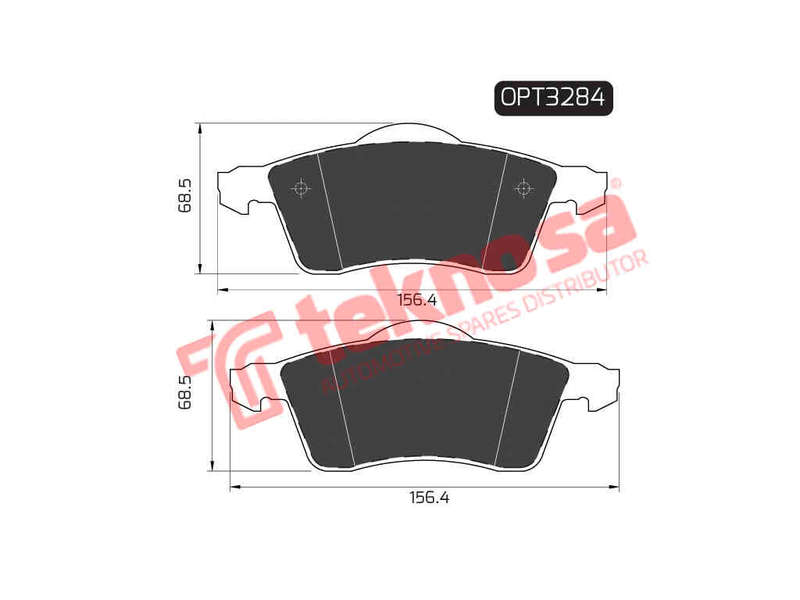 BRAKE DISC - OPT3284 (OPTIMA)