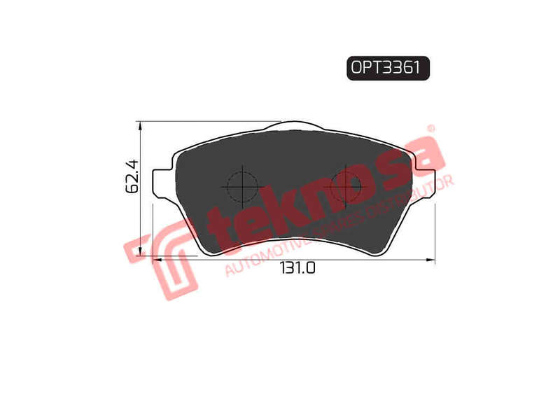 BRAKE PADS - OPT3361 (OPTIMA)
