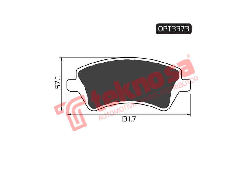 BRAKE PADS - OPT3373 (OPTIMA)