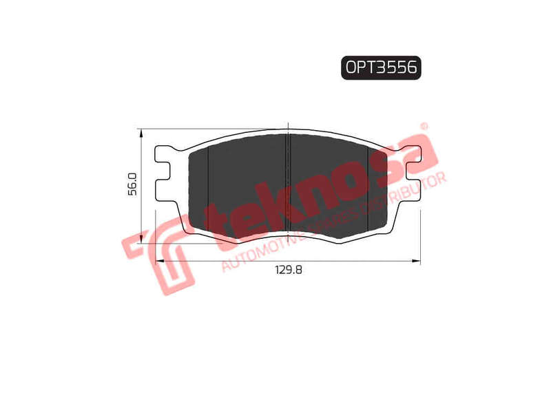 BRAKE PADS - OPT3556 (OPTIMA)