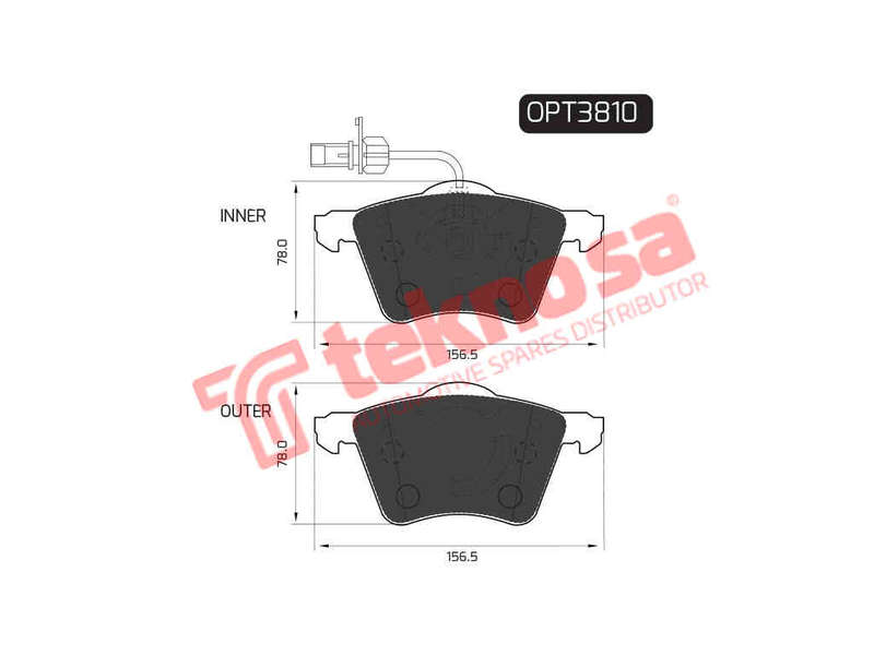 BRAKE DISC - OPT3810 (OPTIMA)