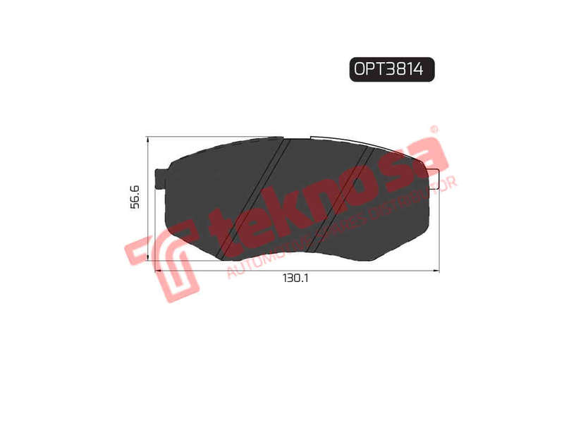 BRAKE PADS - OPT3814 (OPTIMA)