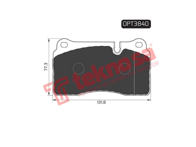 BRAKE PADS - OPT3840 (OPTIMA)