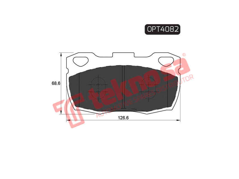 BRAKE PADS - OPT4082 (OPTIMA)