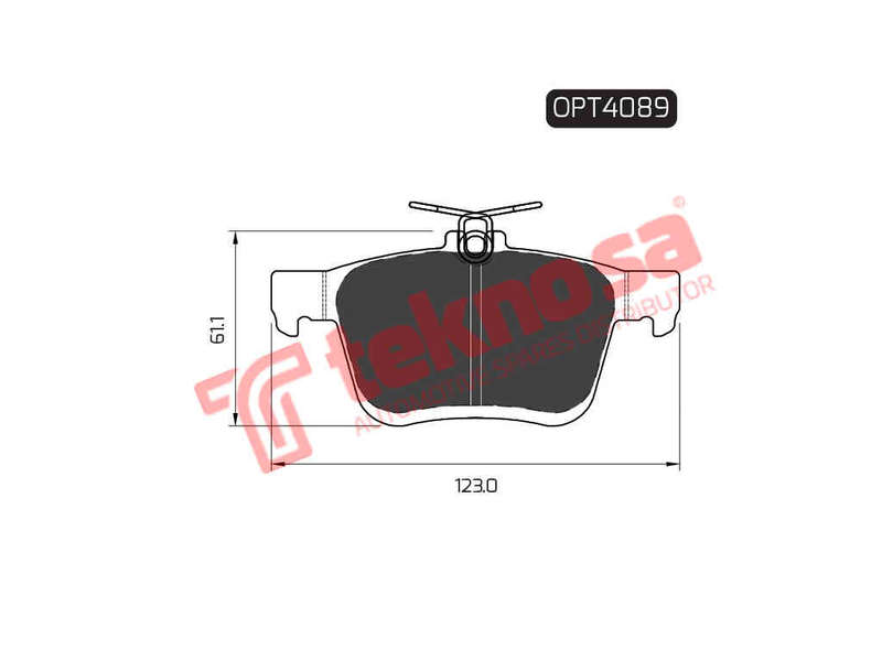 BRAKE PADS - OPT4089 (OPTIMA)