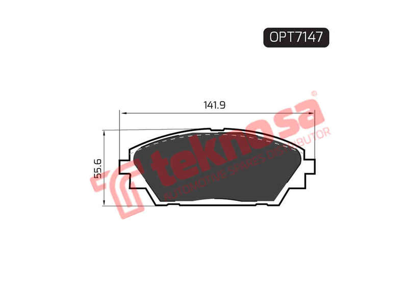 BRAKE PADS - OPT7147 (OPTIMA)