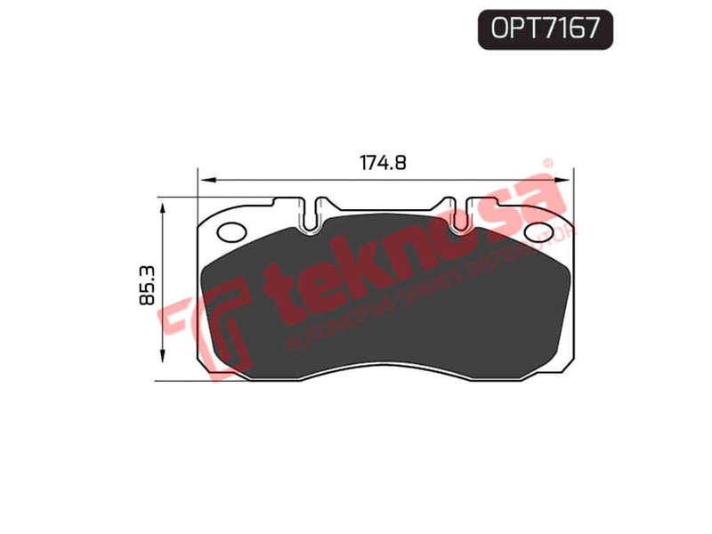 BRAKE PADS - OPT7167 (OPTIMA)