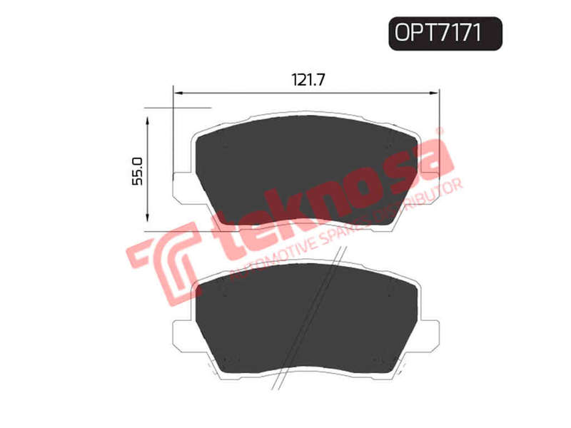 BRAKE DISC - OPT7171 (OPTIMA)