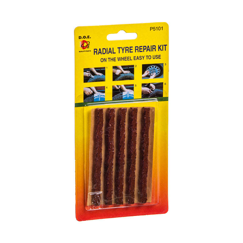 Tubeless Tyre Sealing Repair Kit - P5101 (Doe)