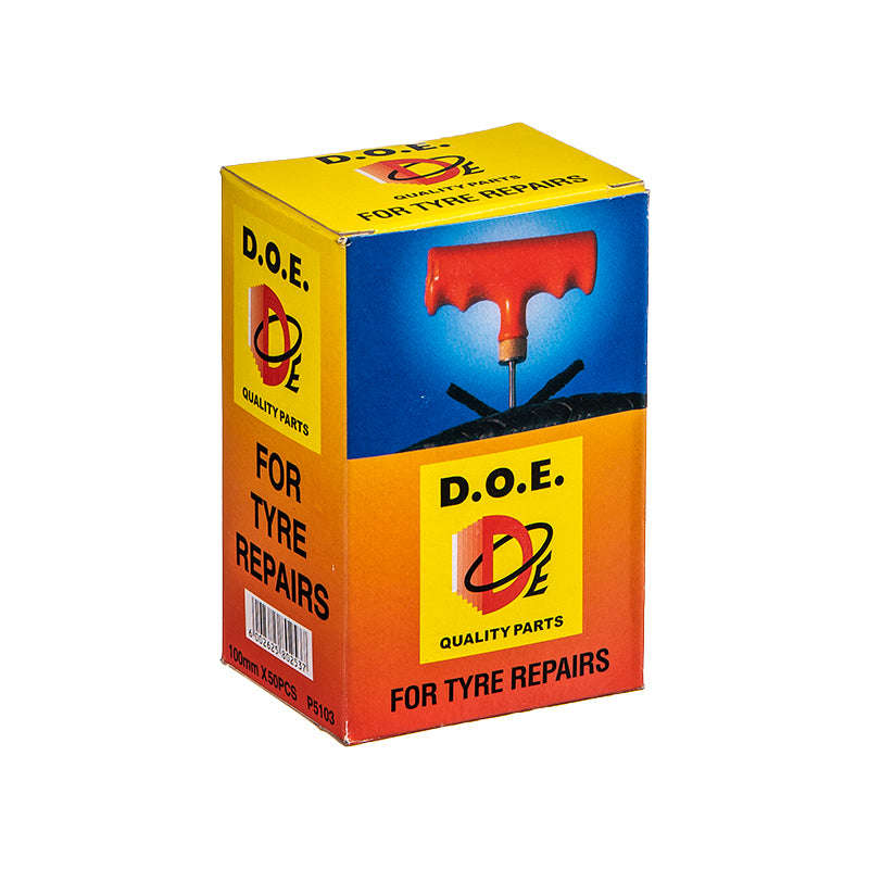 Tubeless Tyre Repair Sealing String (50 Pieces)