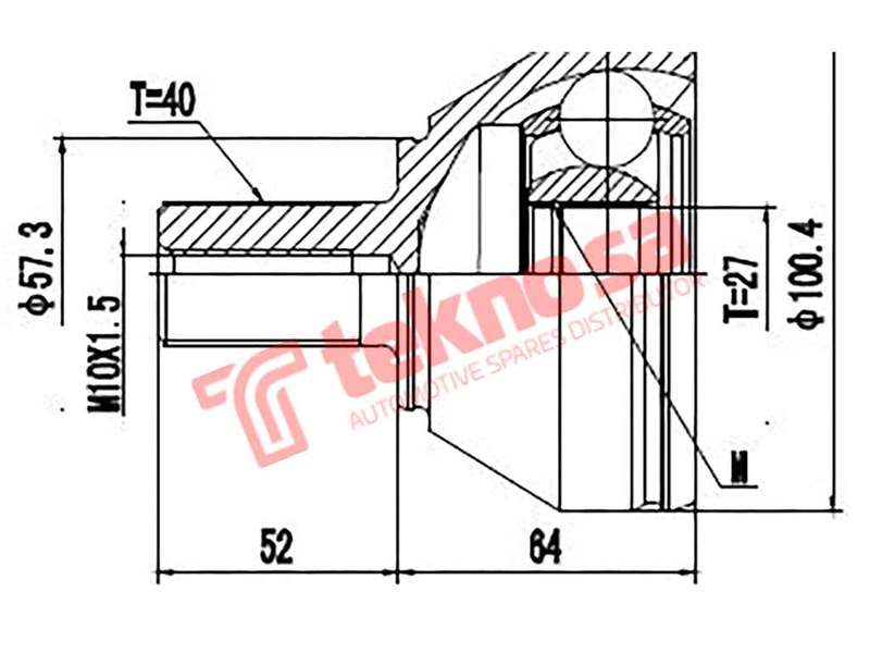 Outer Cv Joint - Rv3011 (Teknosa)