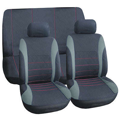 Seat Cover (6 Piece) - Grey [Se031]