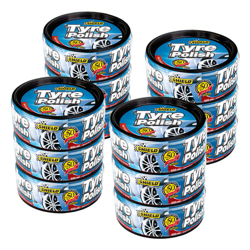 Shield - Tyre Polish 400Ml (Pack Size: 12)