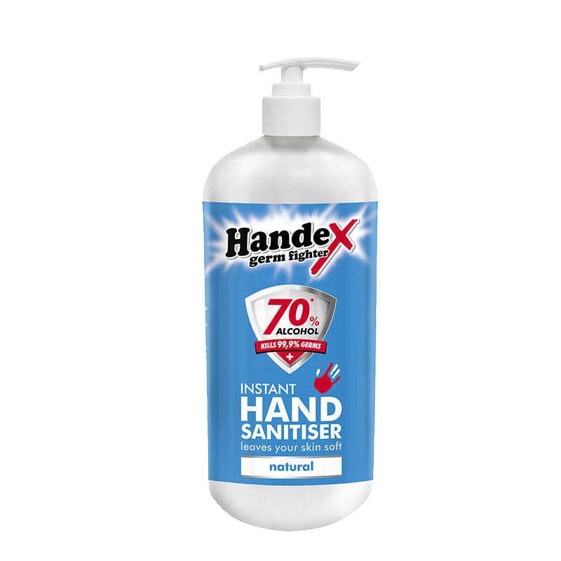 Handex Hand Sanitiser 70% Natural - 1L Dispenser Refill