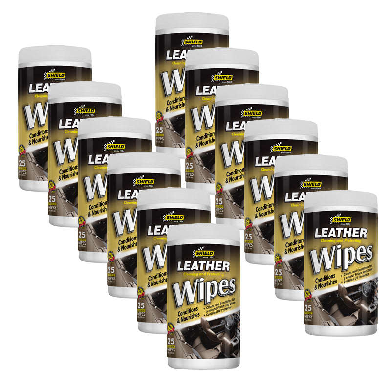 Shield Leather Care Wipes (Pack Size: 12)