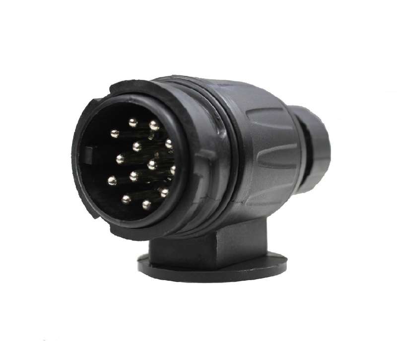 CJ 13 pin EURO 12 volt plug - Screw Lock Connection - SH21