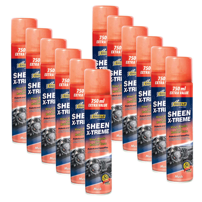 Shield - Sheen Xtreme 750Ml - Musk(Pack Size: 12)