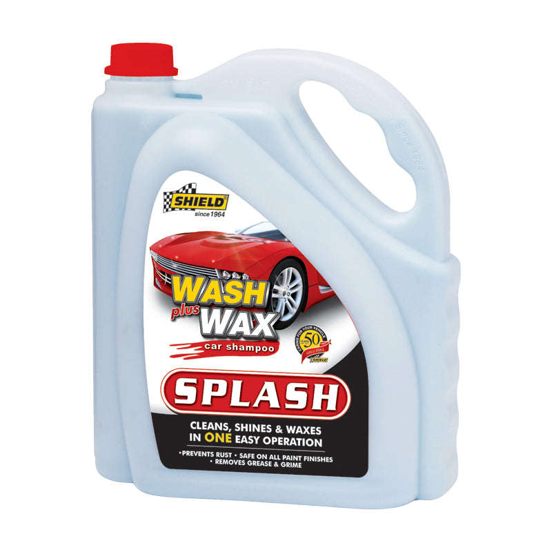 Shield Splash Wash & Wax - 5 Litre