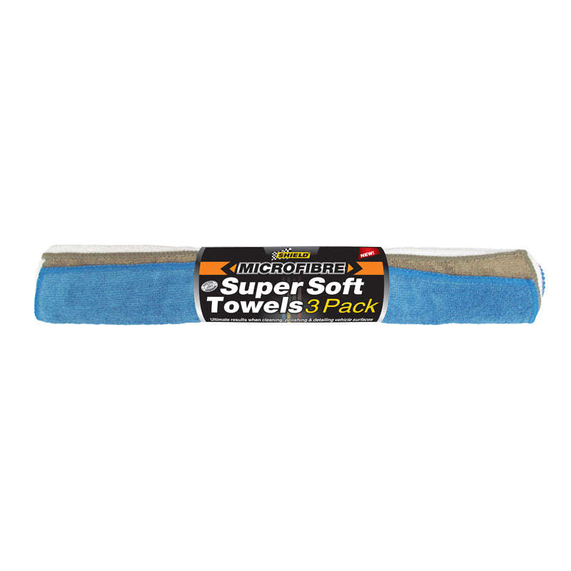 Microfibre Super Soft Towels 3 Pack