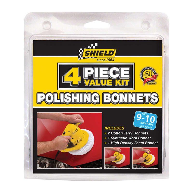 Shield Orbital Polishing Bonnets