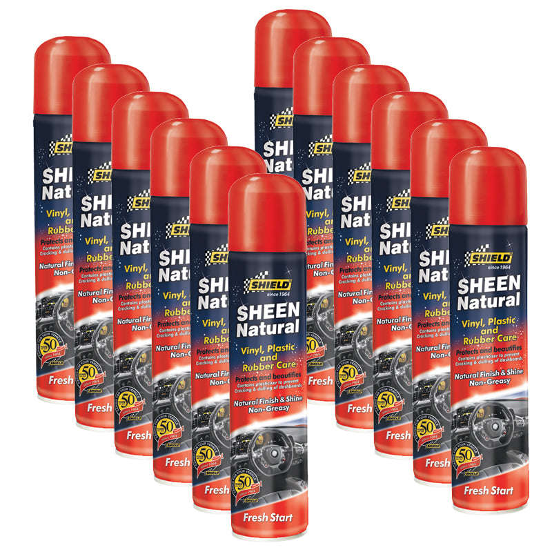 Shield - Sheen Natural 200Ml- Fresh Start (Pack Size: 12)