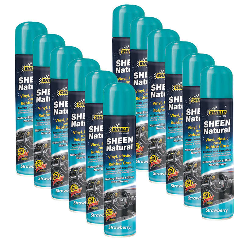 Shield - Sheen Natural 200Ml - Strawberry (Pack Size: 12)
