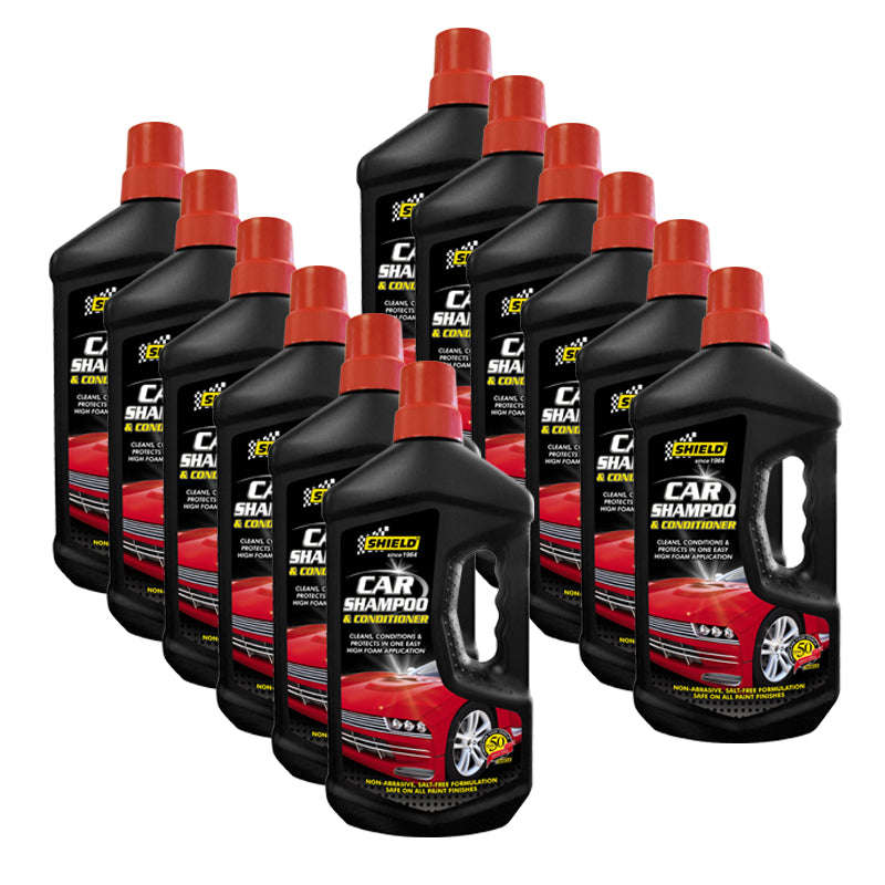Shield Car Shampoo & Conditioner -1L (Pack Size: 12)