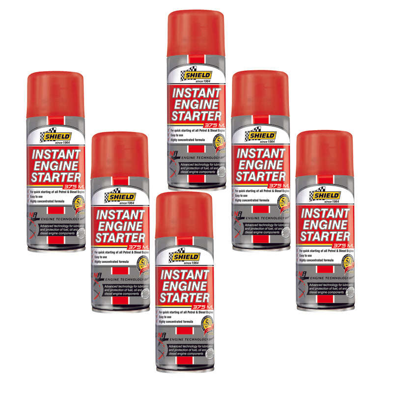 Shield Instant Engine Start -375Ml(Pack Size: 6 )