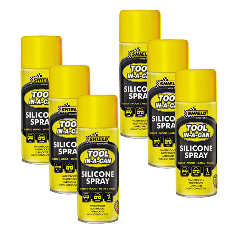 Shield Silicone Spray - 300Ml (Pack Size: 6 )
