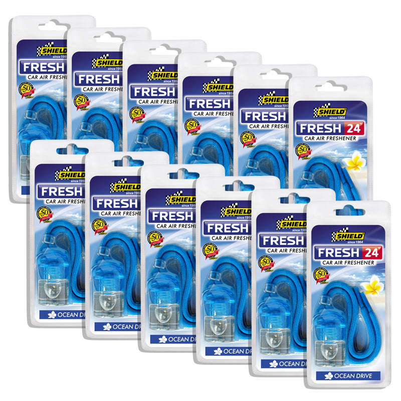 Shield - Fresh 24 Air Freshener - Ocean Drive (Pack Size: 12)