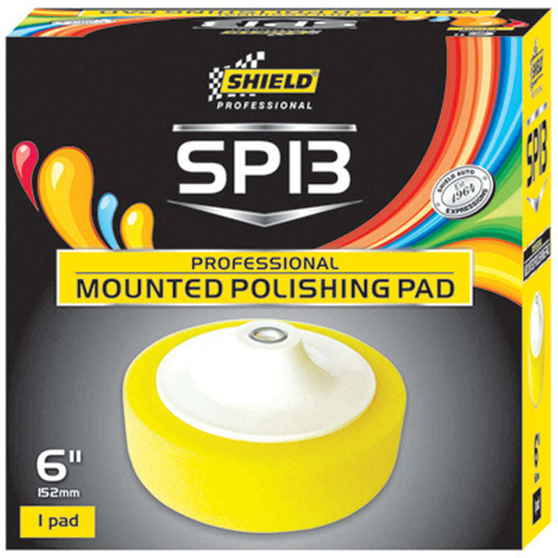 Shield Mounted Polishing Pad