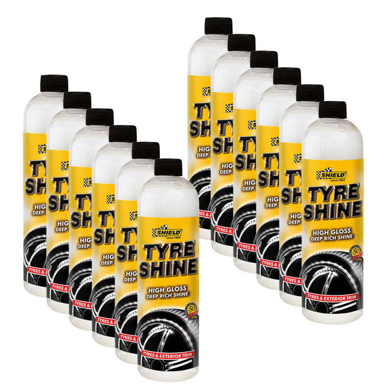 Shield Tyre Shine - 500Ml (Pack Size: 12)