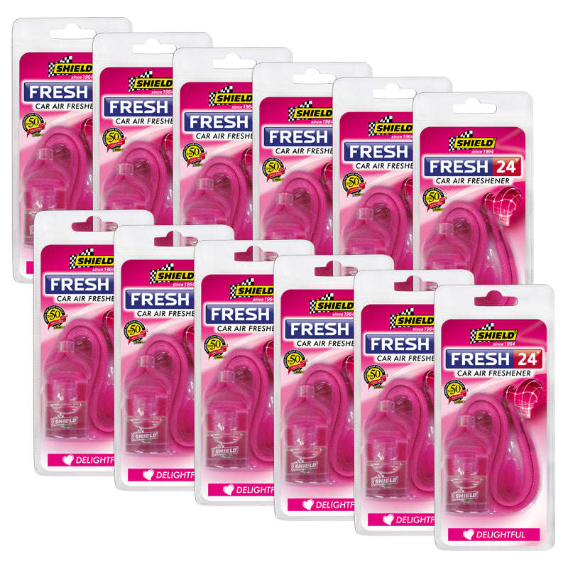 Shield - Fresh 24 Air Freshener - Delightful (Pack Size: 12)