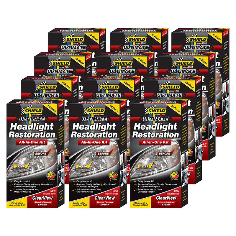 Shield - Headlight Restoration Kit (Pack Size: 12)