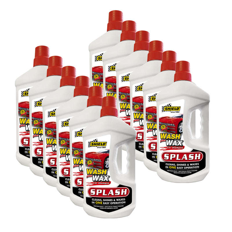 Shield Splash Car Shampoo - 1Litre (Pack Size: 12)
