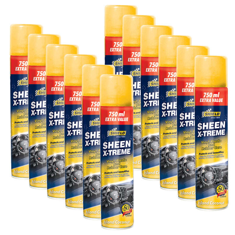 Shield - Sheen Xtreme 750Ml - Island Coconut (Pack Size: 12)