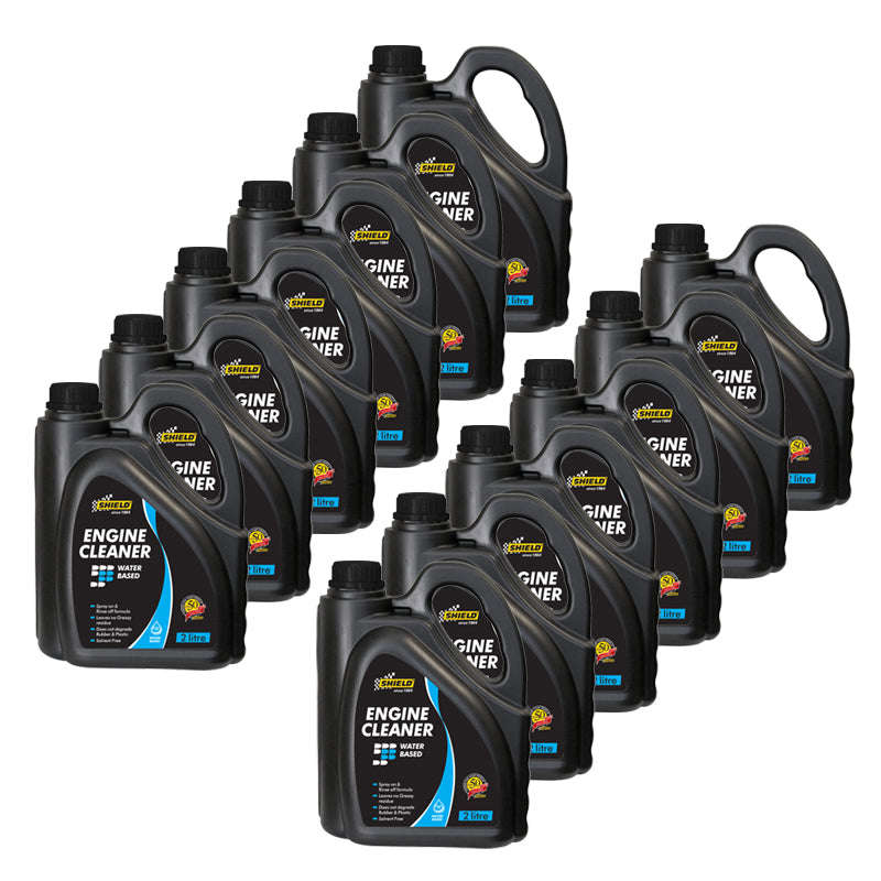 Shield - Engine Cleaner Water Based Liquid - 2L (Pack Size: 12)